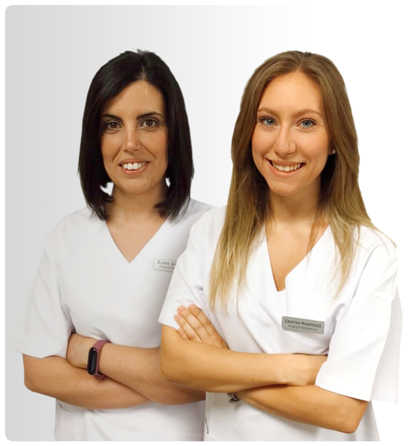 Cristina Rodríguez y Elena Galende / Fisioterapia